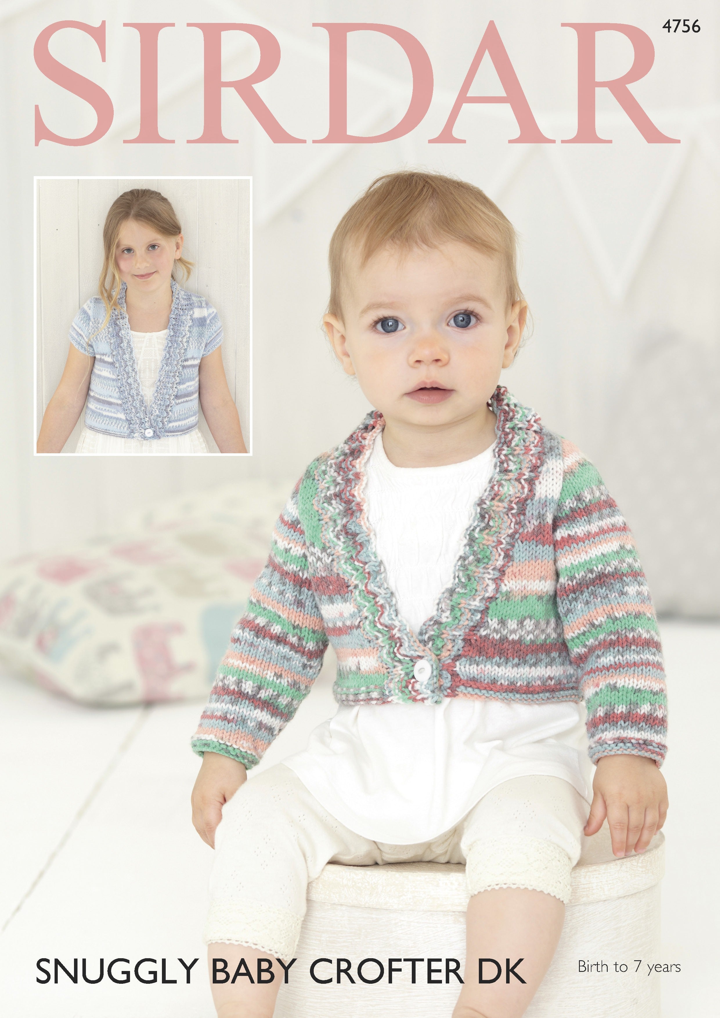 Leaflet 4756 - Sirdar DK cardigan