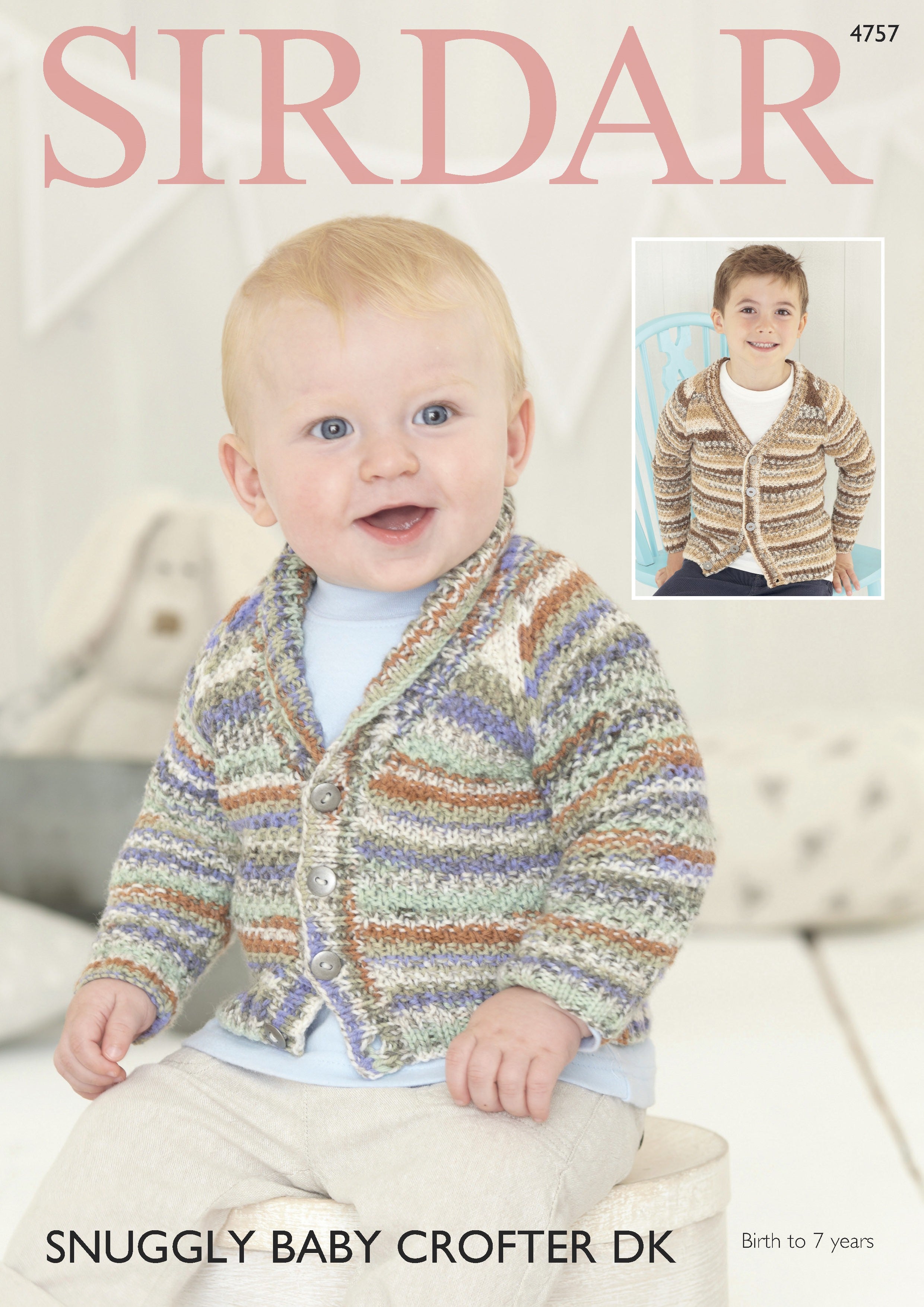 Leaflet 4757 - Sirdar DK Cardigan