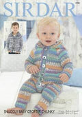 Leaflet 4780 - Sirdar Crofter Chunky Onesie & Hoodie