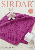 Leaflet 4807 - Sirdar 4 Ply Crochet blanket