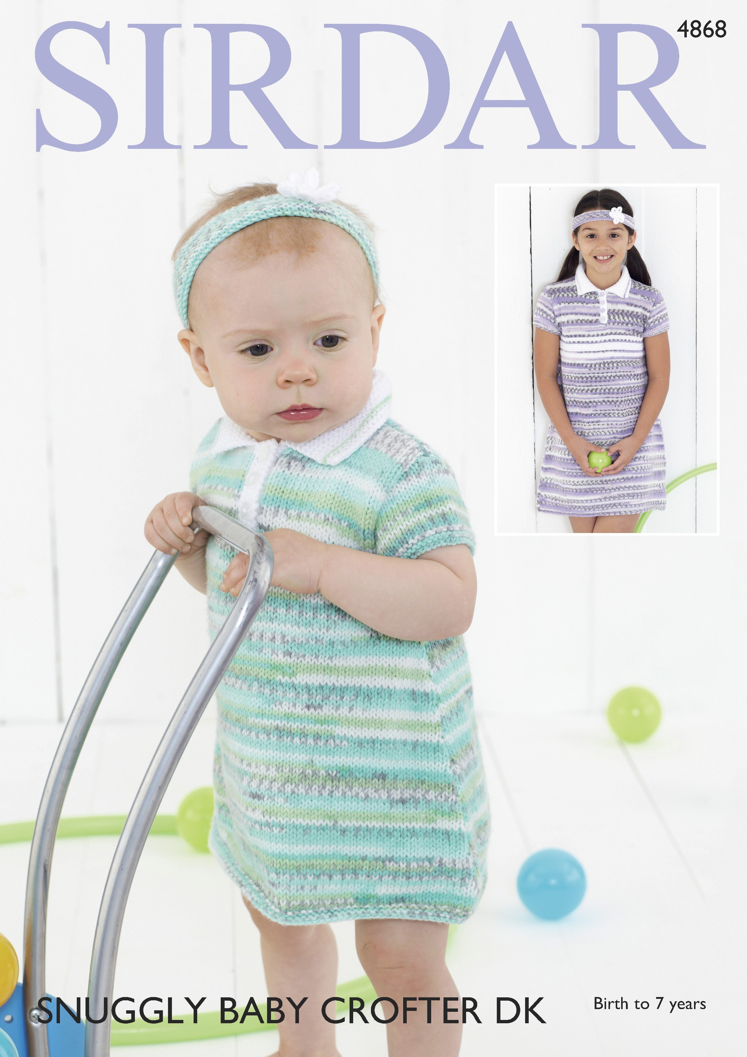 Leaflet 4868 - Sirdar DK dress