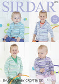 Leaflet 4873 - Sirdar Crofter DK cardigans