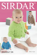 Leaflet 4876 - Sirdar DK Aran cardigan & Hoodie Birth - 7 yrs