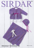 Leaflet 4931 - Sirdar DK jacket, bonnet & blanket 