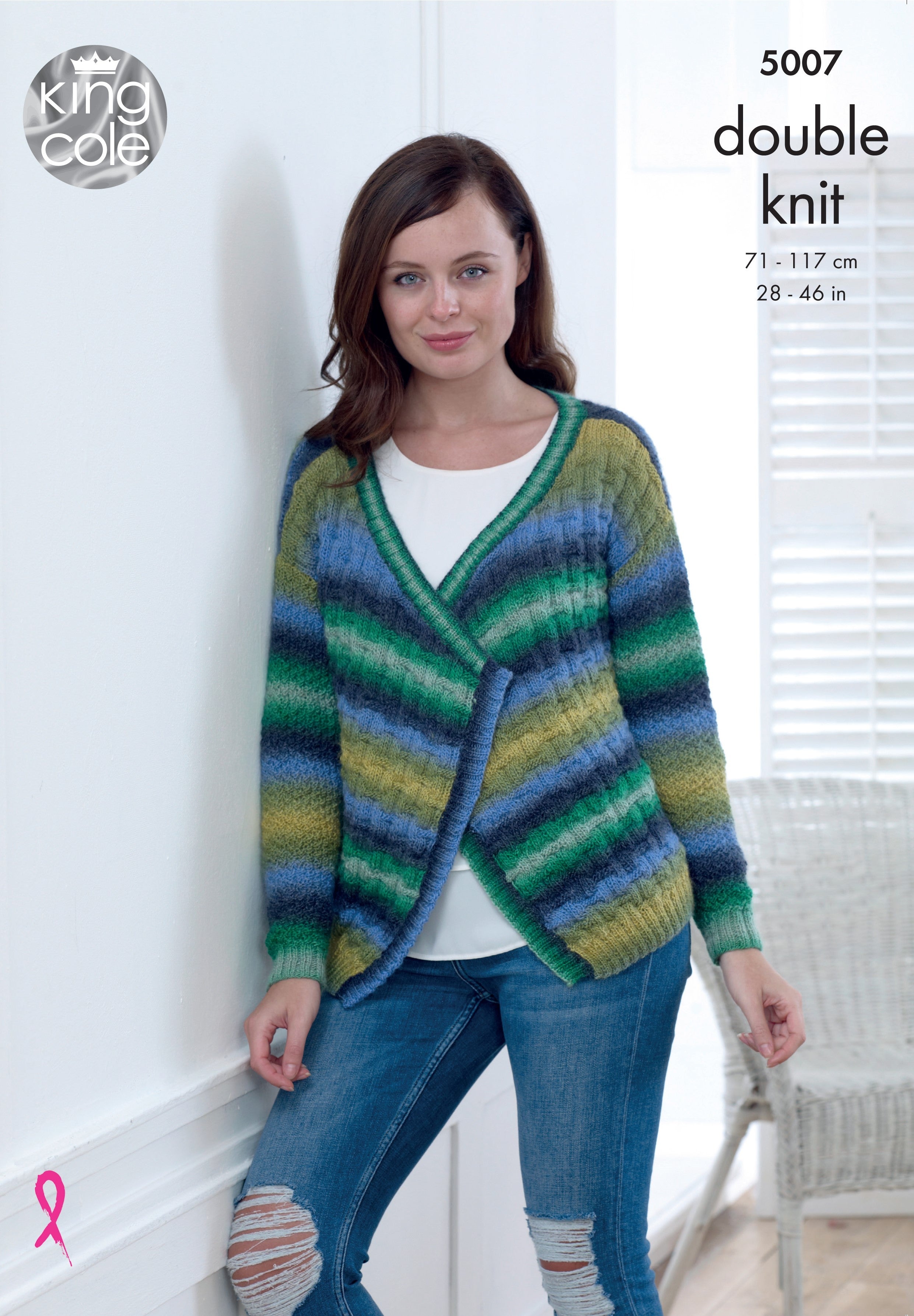 Leaflet 5007 - King Cole Riot DK cardigan & jumper