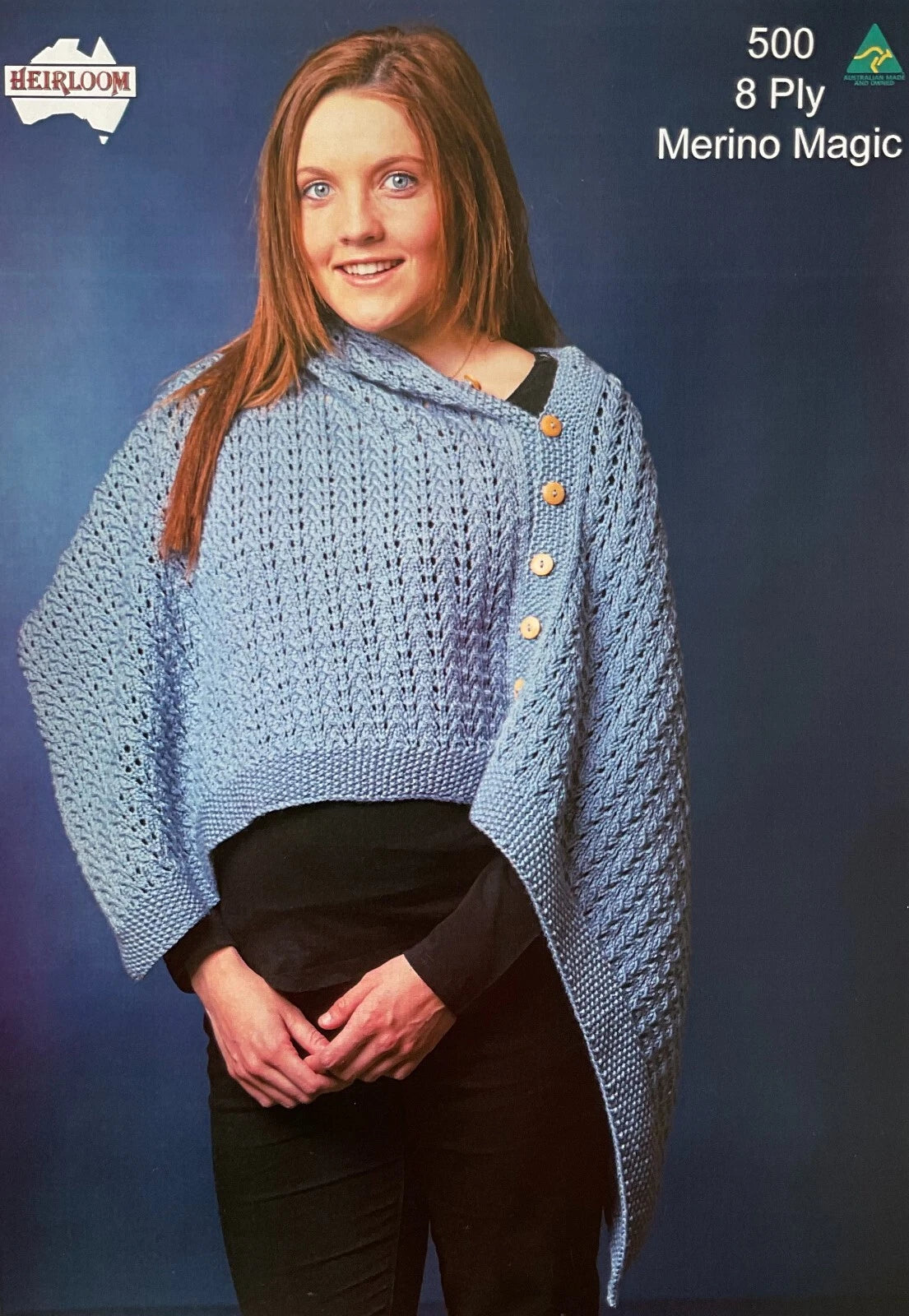 Leaflet 500 - Heirloom 8 ply Shrug Shawl