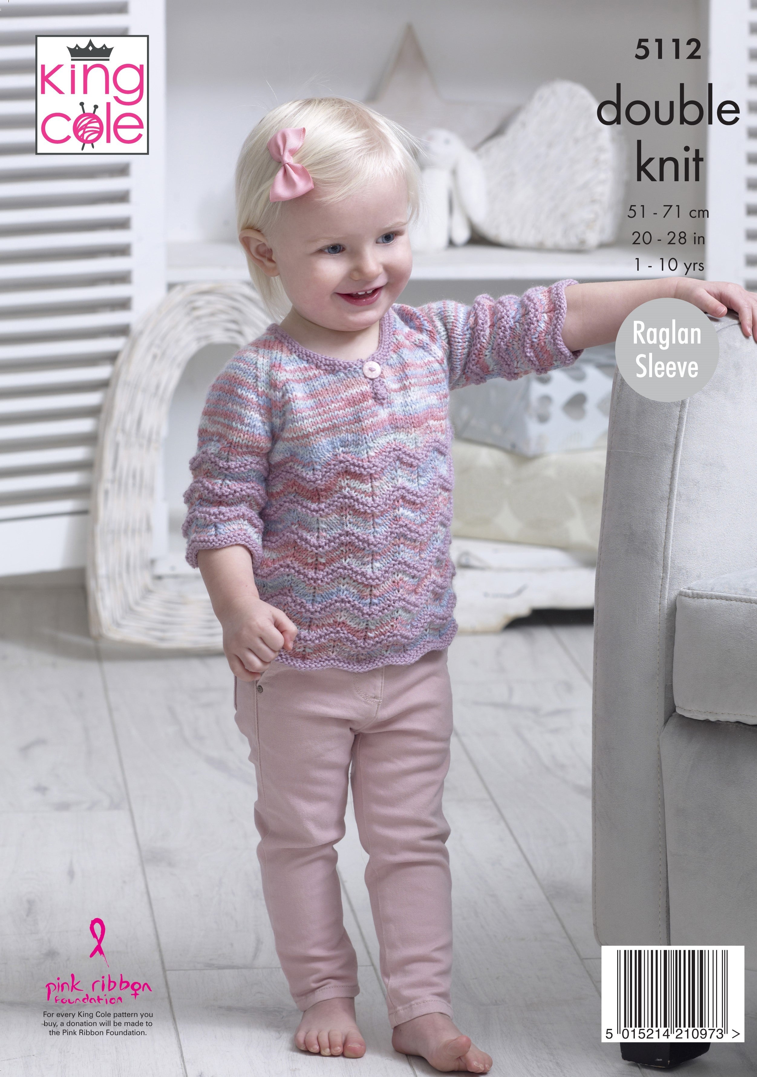 Leaflet 5112 - King Cole DK jumper & dress