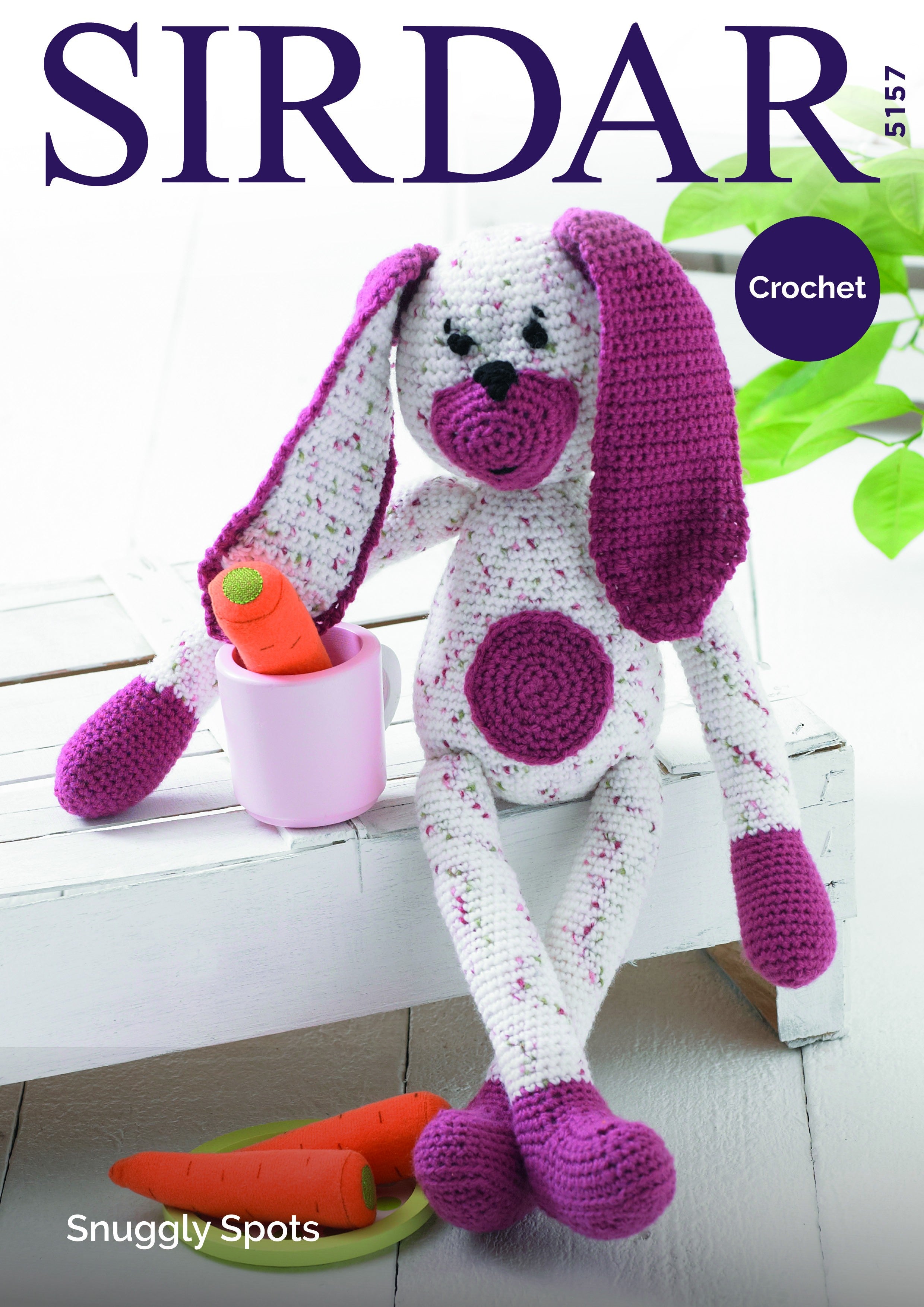 Leaflet 5157 - Sirdar DK Crochet rabbit
