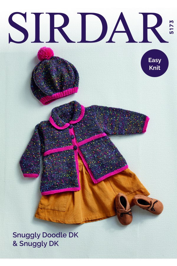 Leaflet 5173 - Sirdar DK Jacket & hat