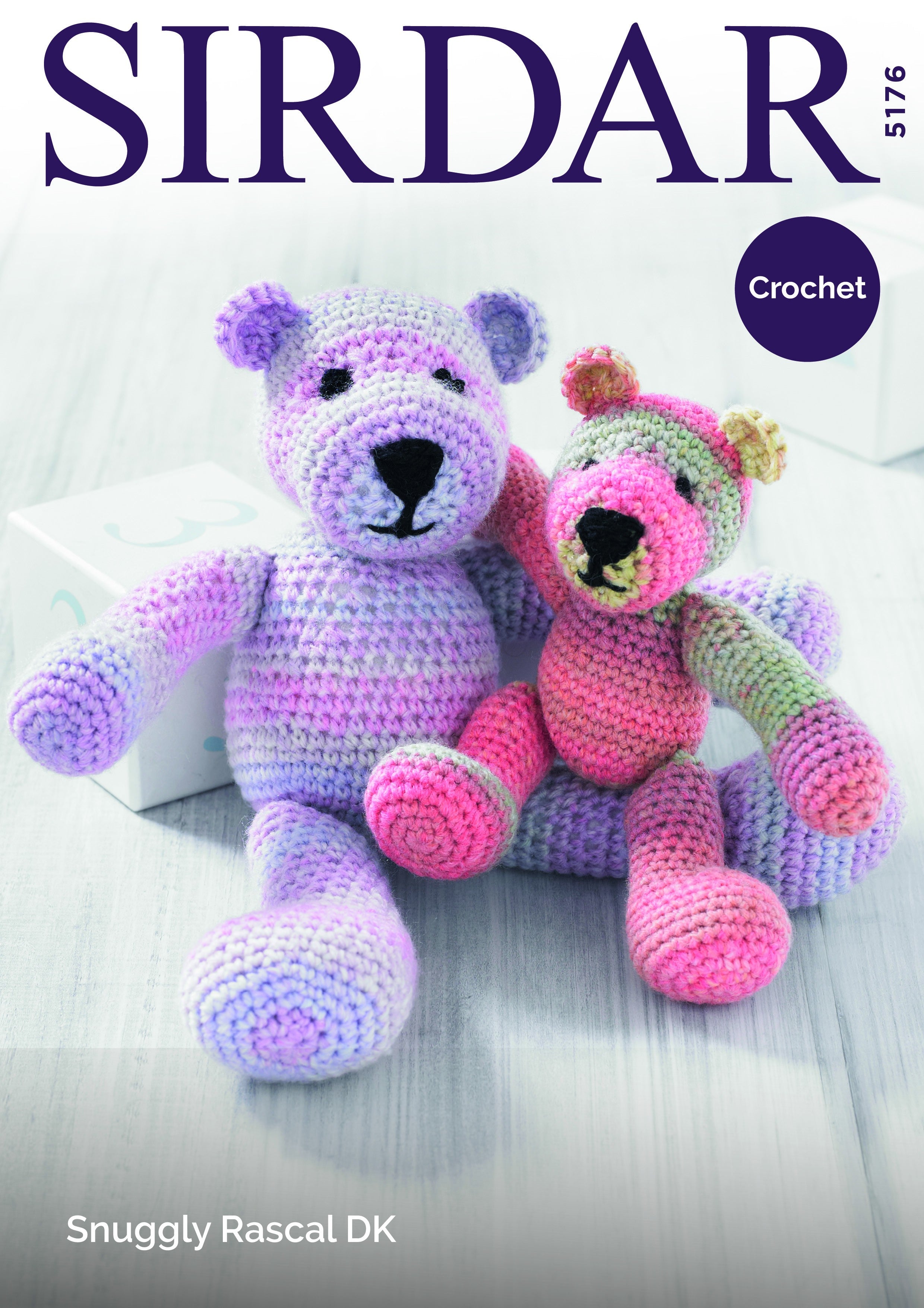Leaflet 5176- Sirdar Snuggly Rascal DK bears