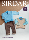 Leaflet 5190 - Sirdar DK jumper 0-7 yrs