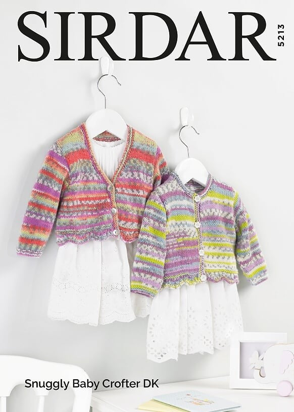 Leaflet 5213 - Sirdar DK cardigan