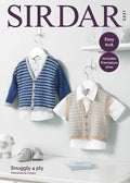 Leaflet 5221 - Sirdar 4 Ply cardigan & vest