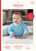 Leaflet 5244 Sirdar 8 ply jumper 0-3 yrs.