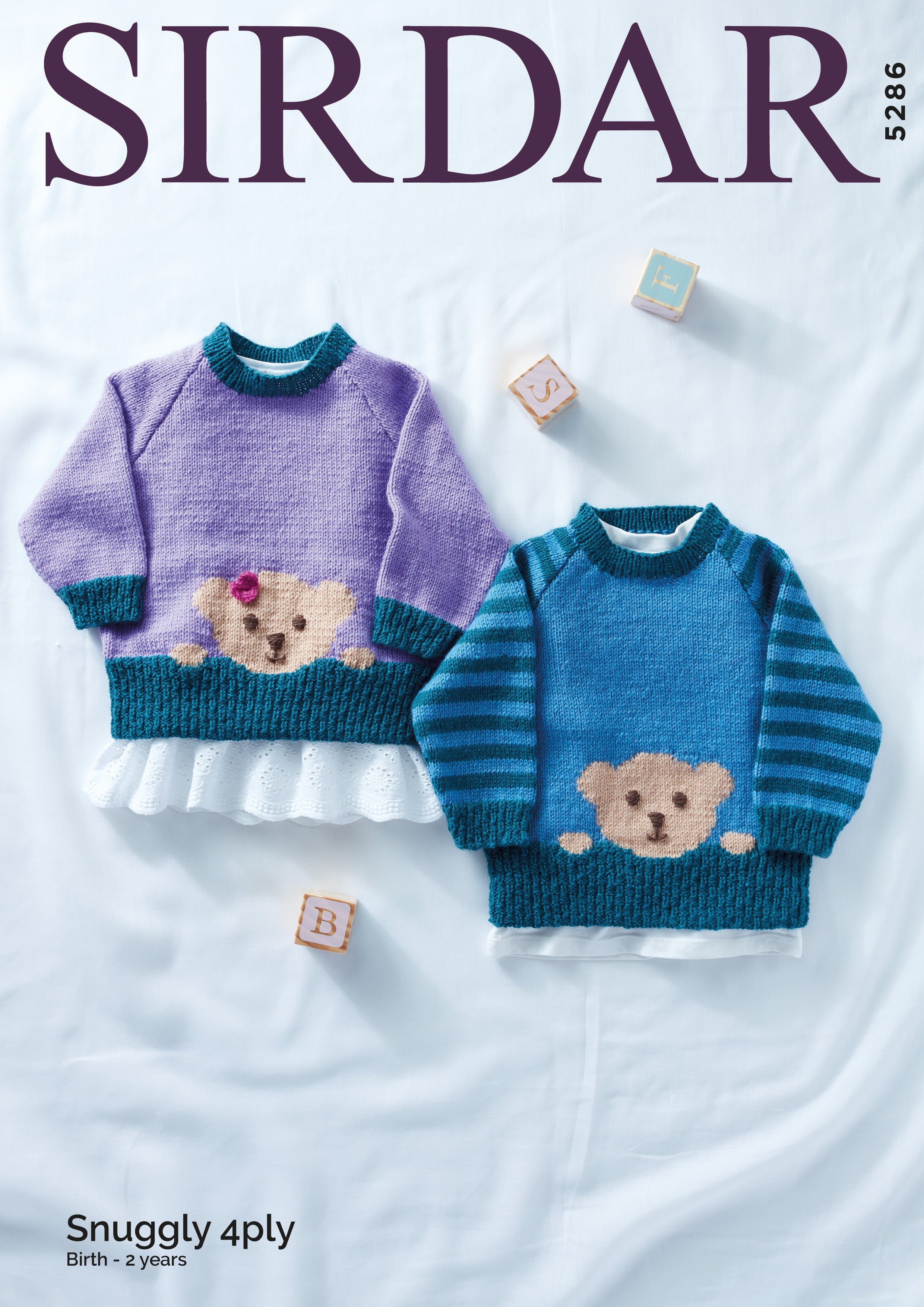Leaflet 5286 - Sirdar Snuggly 4 Ply jumper