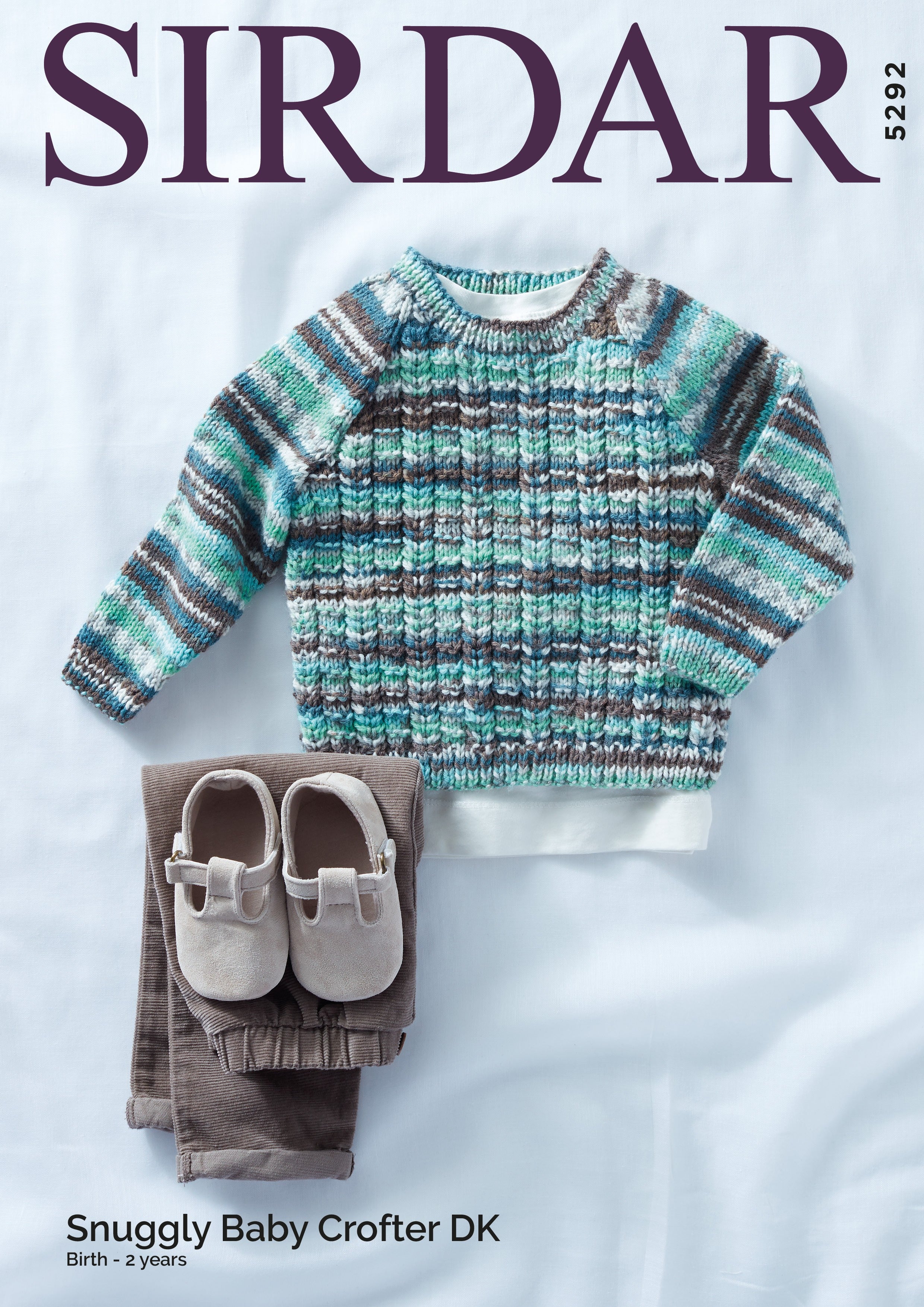 Leaflet 5292 - Sirdar Baby Crofter DK jumper