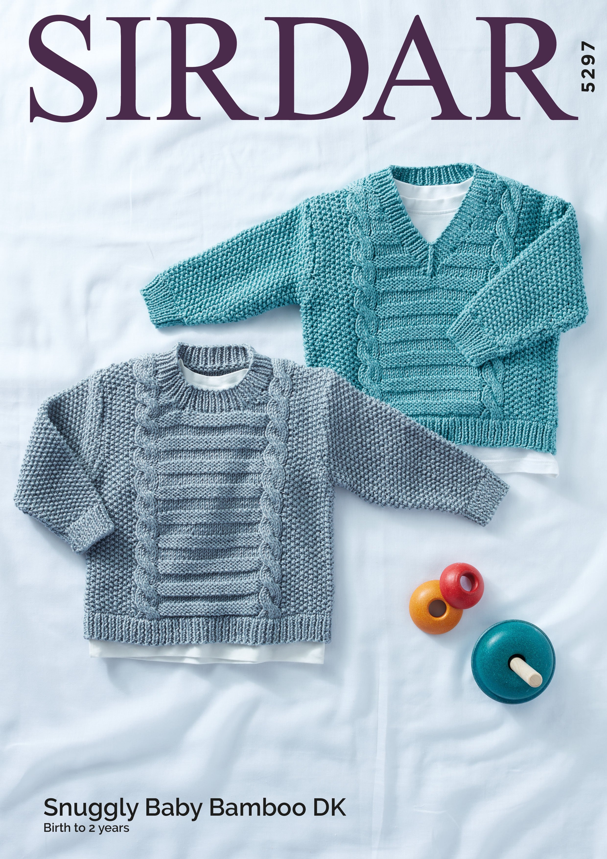 Leaflet 5297 - Sirdar 8 Ply jumper