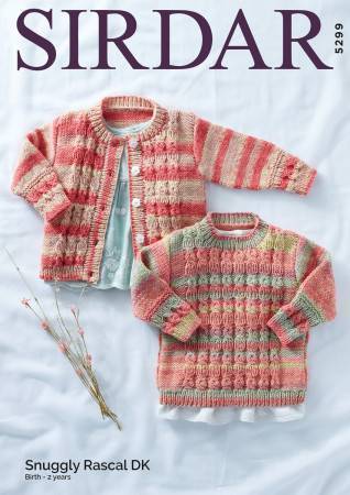 Leaflet 5299 - Sirdar DK Cardigan & Jumper