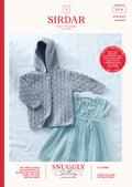 Leaflet 5314 - Sirdar Soothing 8 Ply Crochet Hoodie