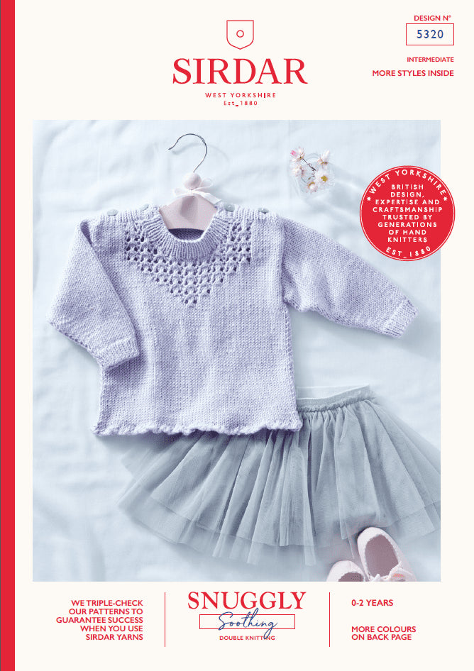 Leaflet 5320 - Sirdar Soothing jumper