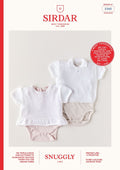 Leaflet 5360 - Sirdar Snuggly 2 Ply short sleeve top