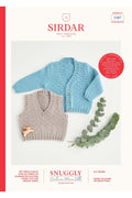 Leaflet 5387 - Sirdar DK Cardigan & vest