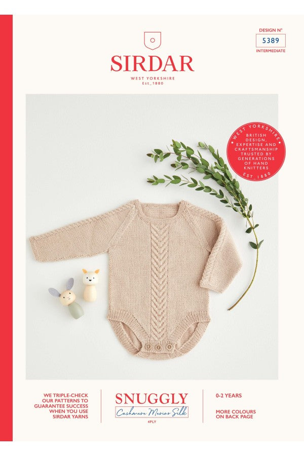 Leaflet 5389 - Sirdar 4 Ply rompers