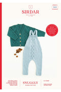 Leaflet 5433 - Sirdar DK cardigan & dungerees