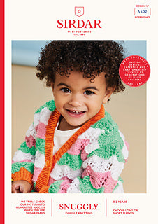 Leaflet 5502 - Sirdar DK Cardigan
