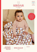 Leaflet 5516 - Sirdar Crochet 4 Ply Blanket