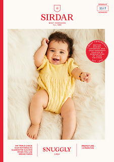 Leaflet 5517 - Sirdar 3 Ply rompers
