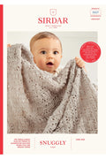 Leaflet 5527 - Sirdar Snuggly 3 Ply Crochet blanket