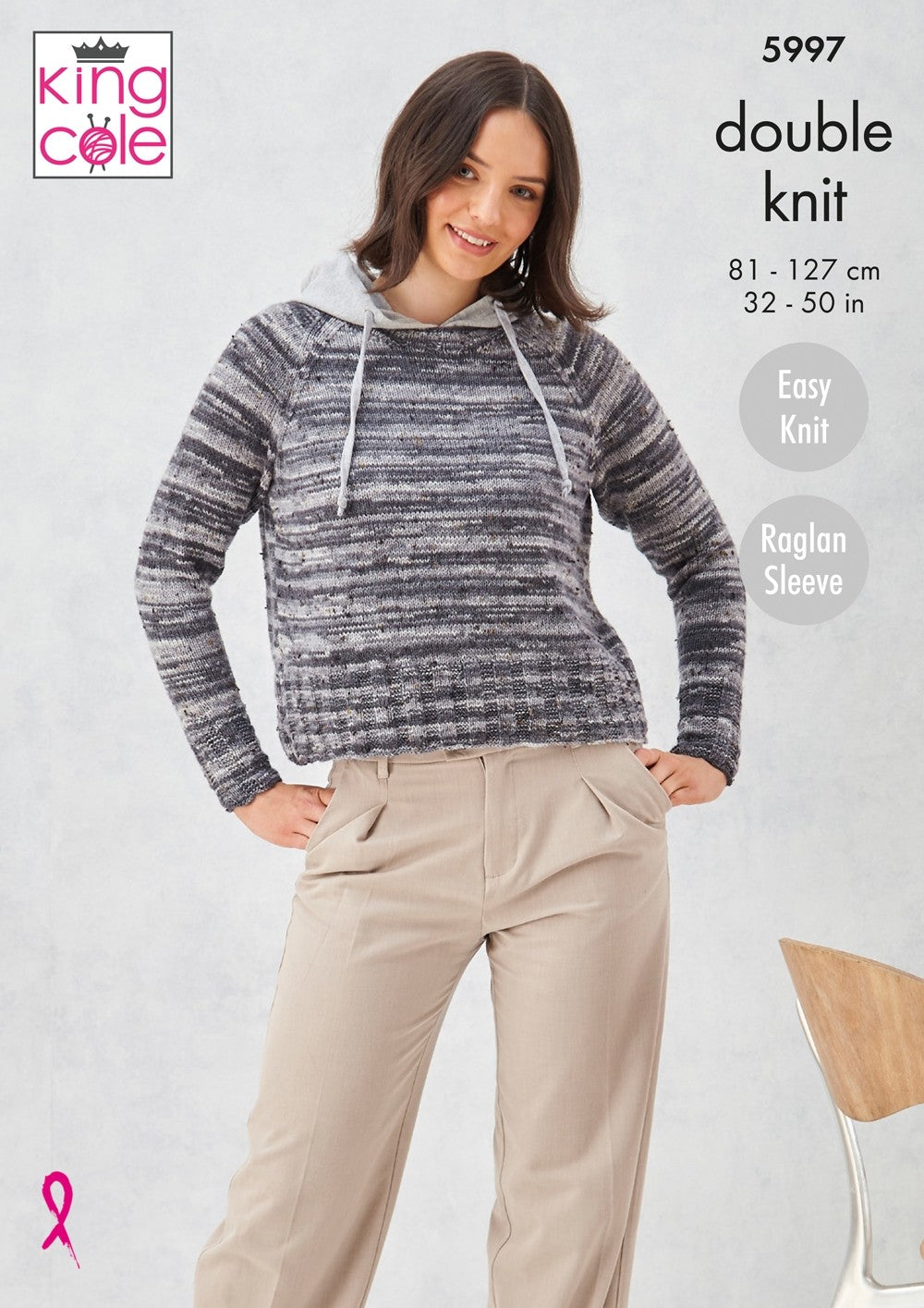 Leaflet 5997 - King Cole DK ladies jumper