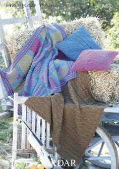 Leaflet 7480 - Sirdar Blanket & Cushion