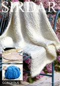 Leaflet 7963 - Sirdar Gorgeous blanket 