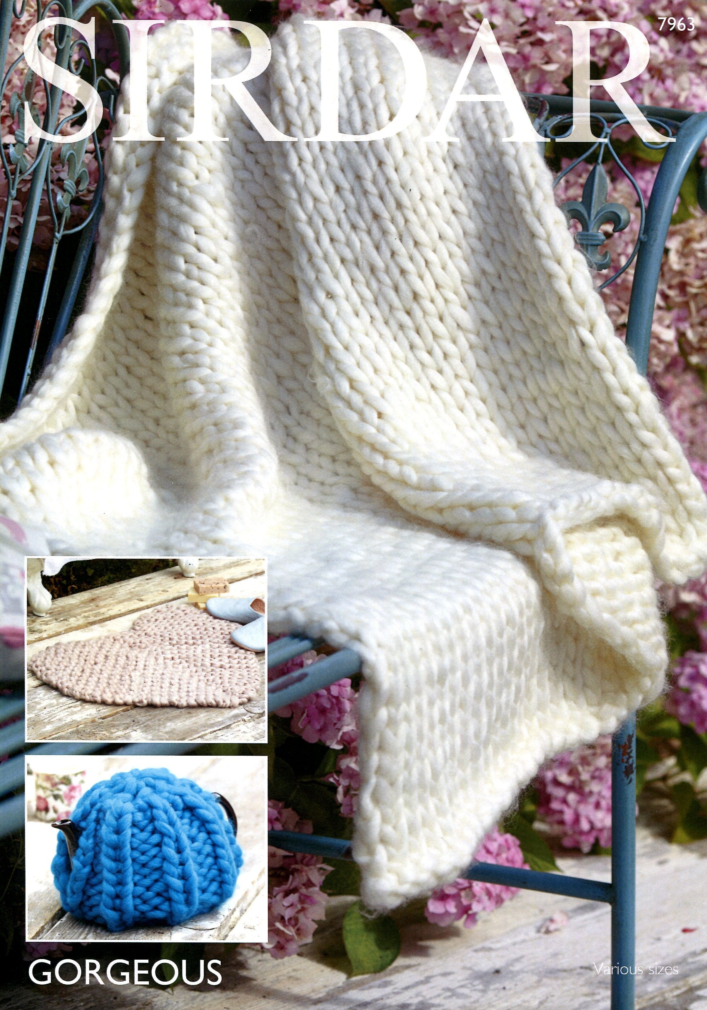Leaflet 7963 - Sirdar Gorgeous blanket 