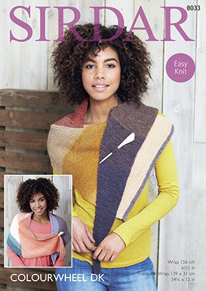 Leaflet 8033 - Sirdar DK  Wrap