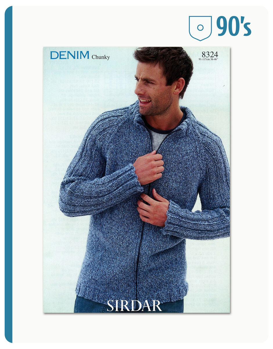 Leaflet 8324 - Sirdar Chunky cardigan