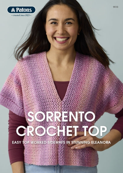 Leaflet 9010 - Patons Sorrento Crochet Top