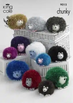 Leaflet 9015 - King Cole Tinsel hedgehogs