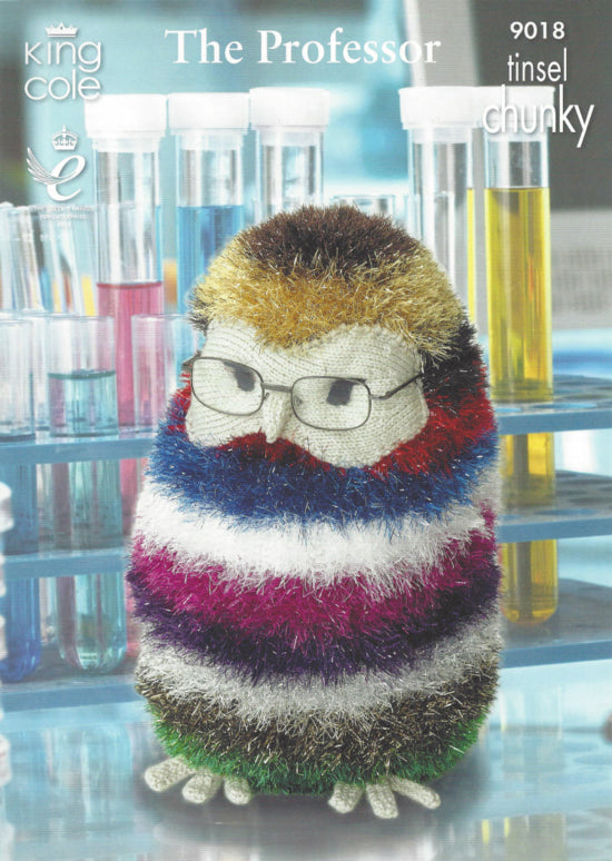Leaflet 9018 - King Cole Tinsel Chunky owl