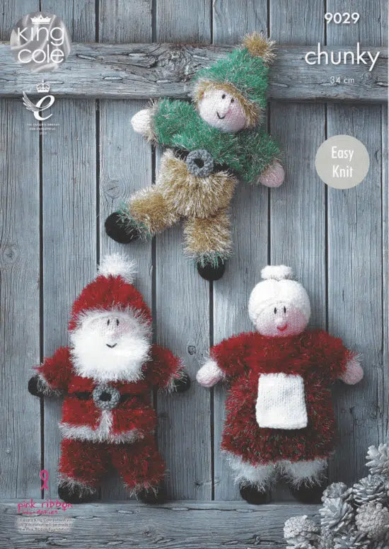 Leaflet 9029 - King Cole Tinsel christmas toys