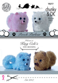Leaflet 9077 - King Cole Tinsel pomeranian