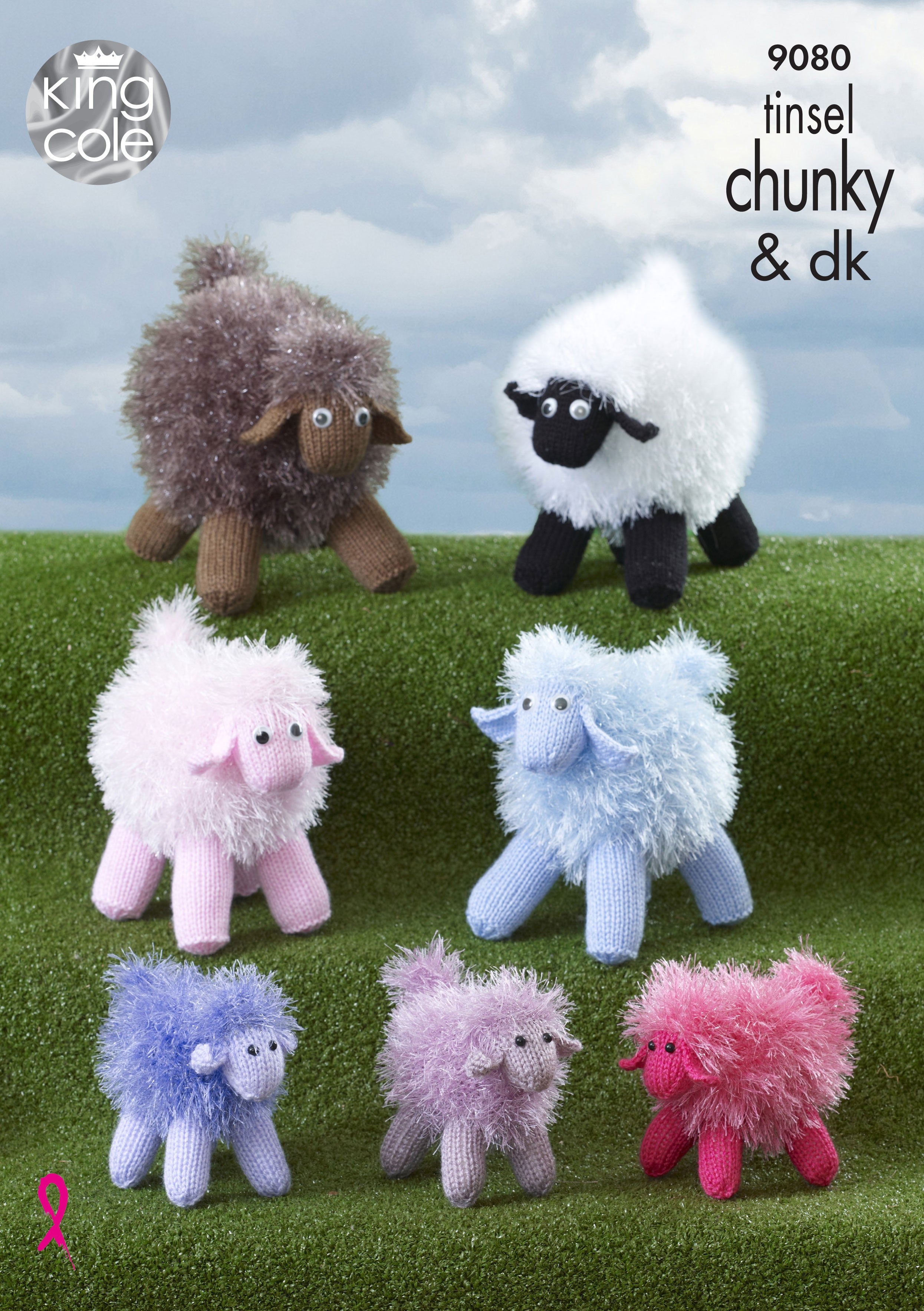 Leaflet 9080 - King Cole Tinsel sheep