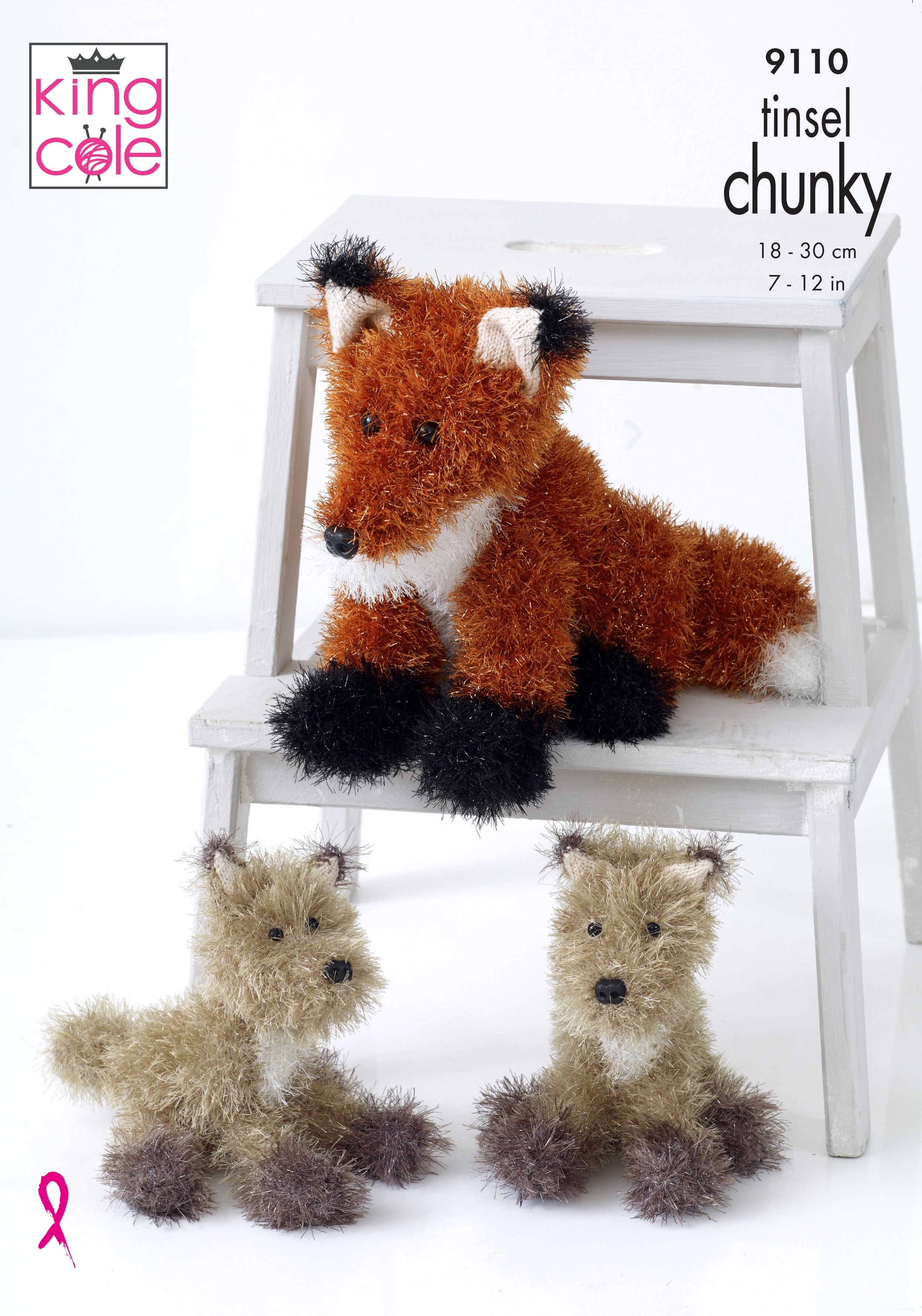 Leaflet 9110 - King Cole Tinsel fox