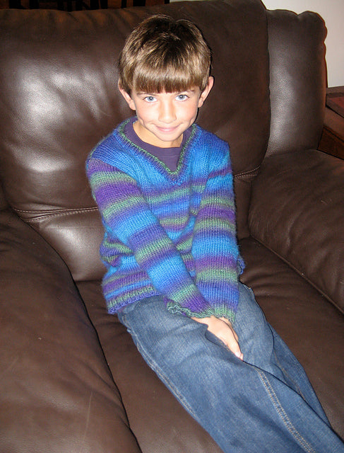 Leaflet 9130 - Sirdar DK boy's & men's jumper & vest