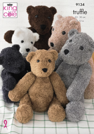 Leaflet 9134 - King Cole Truffle bears