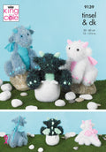 Leaflet 9139 - King Cole Tinsel dragons
