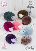 Leaflet 9148 - King Cole Tinsel hedgehogs