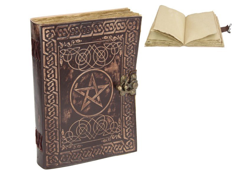 Leather Journal Spell Book - JOUPENTS - Mooroolbark Wool